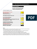 Australia - Retail Price & Fob Calculation Guide (As at December 2016)