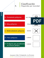 Clasificación Plaguicidas PDF