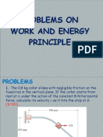 G15 - Dynamics - Work and Energy - Problems