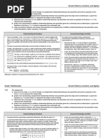 Grade 7 Mathematics Strand: Patterns, Functions, and Algebra