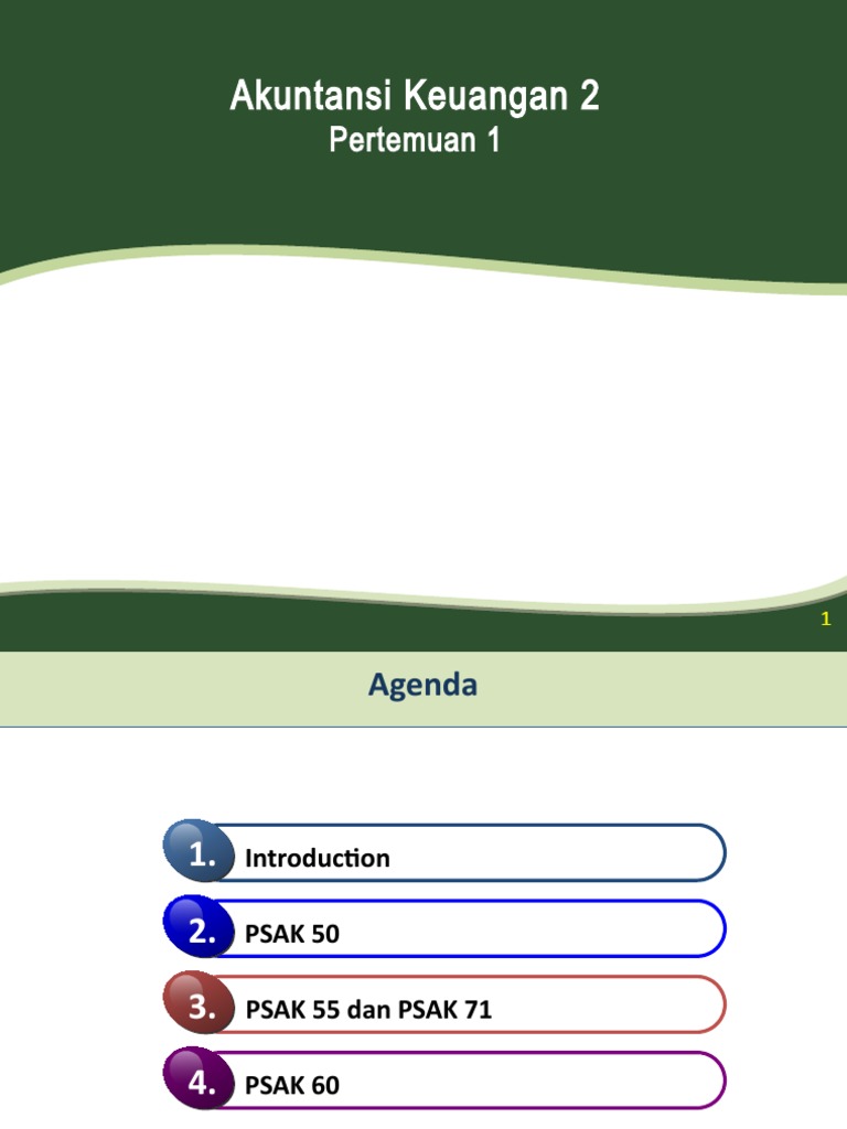 Akuntansi Keuangan 2: Pertemuan 1 | PDF | Stocks | Lease