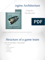 Game Engine Architecture: Prepared By, Roger Mailler PH.D., Associate Professor of Computer Science, University of Tulsa