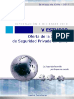 V Estudio Oferta de La Industria de Seguridad Privada en Chile