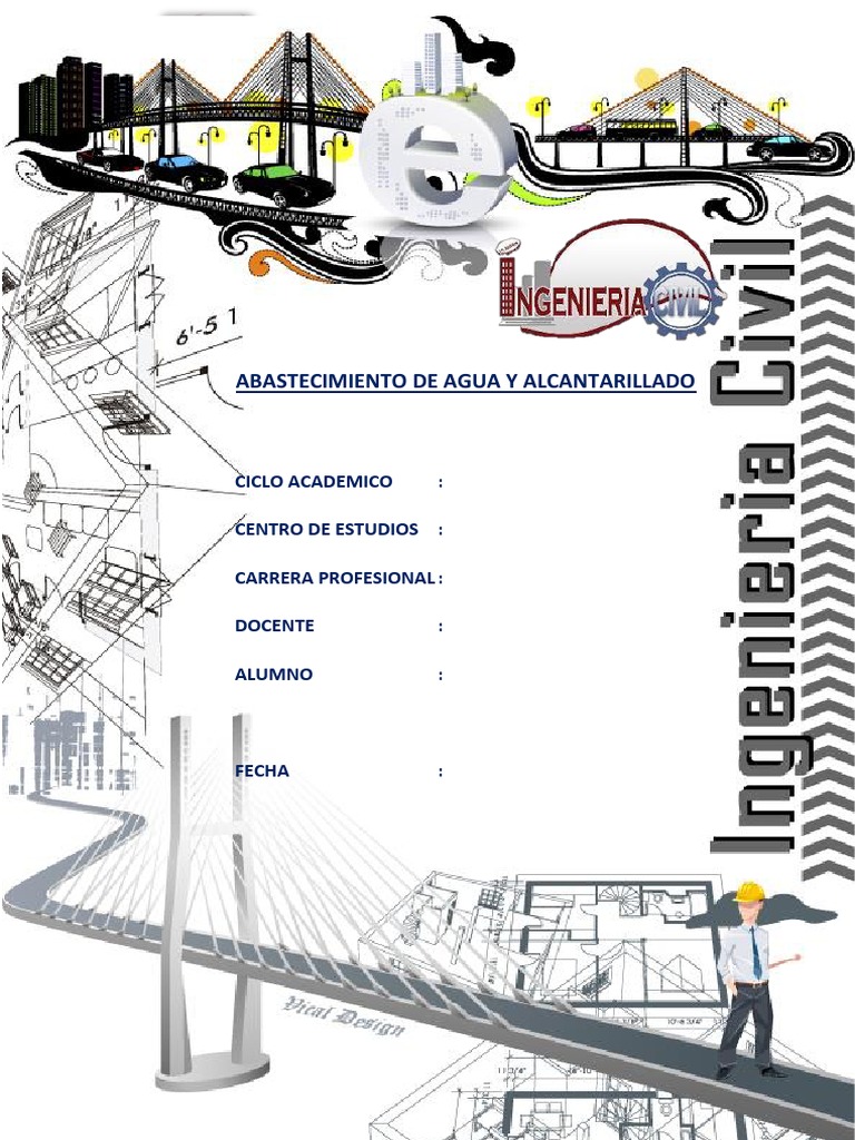Abastecimiento de Agua y Alcantarillado | PDF | Reservorio | Red de ...