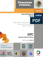 Diagnóstico y Tratamiento de La Hipoacusia Sensorineural Súbita Idiopática GRR PDF