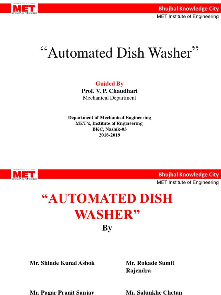 On DW PDF Dishwasher Automation
