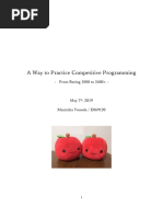 (Tutorial) A Way To Practice Competitive Programming
