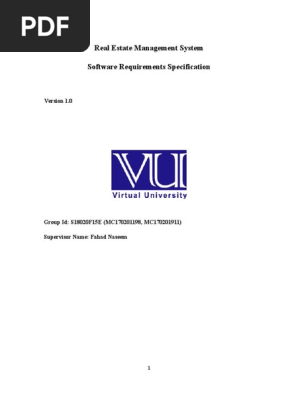 SRS document