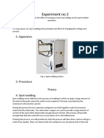 Spot welding