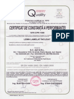 Certificat CE 2016
