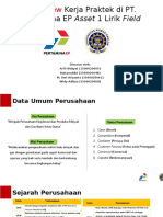 Pertamina EP Asset 1 Lirik