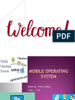 mobile operating systerm