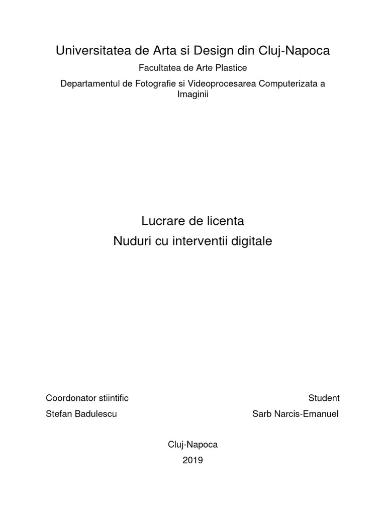 Universitatea De Arta Si Design Din Cluj