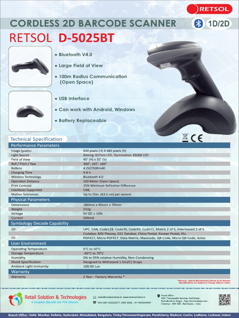 Retsol D-5025bt Profile v1.0 j04 | PDF
