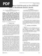 A Survey on Insect Gall Diversity in Two Different Areas at Kozhikode District, Kerala