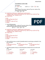 3, Fission Practice Questions Solutions