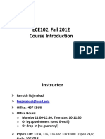 ECE102, Fall 2012 Course Introduction