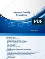 Discover Quality Assurance