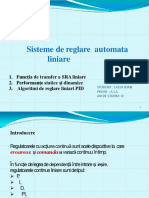 Regulatoare PID - Prezentare