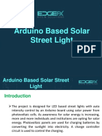 Street light with Adruinio