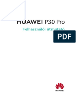 Huawei p30 Pro Felhasználói Útmutató (Vog-L09&l29, Emui9.1.0 - 01, Hu)