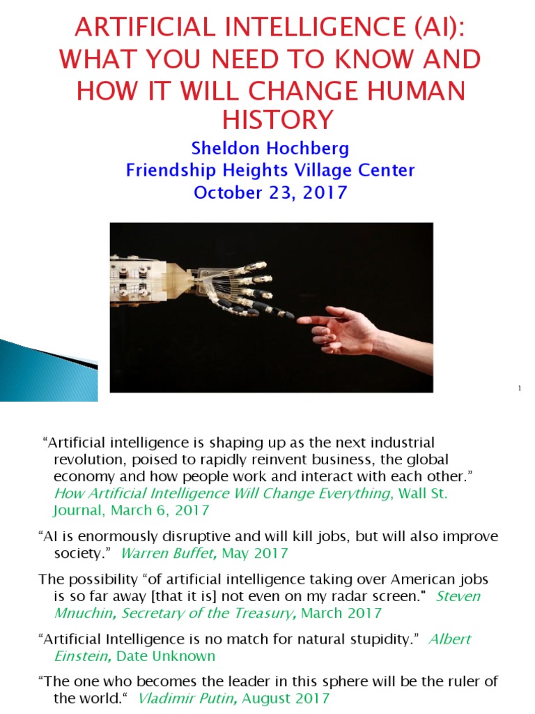 Impact of AI on Future Society | PDF | Artificial Intelligence ...