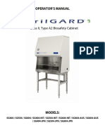 Class II, Type A2 Biosafety Cabinet: Operator'S Manual