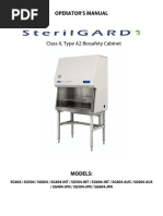 Class II, Type A2 Biosafety Cabinet: Operator'S Manual