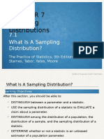 Parameters and Statistics