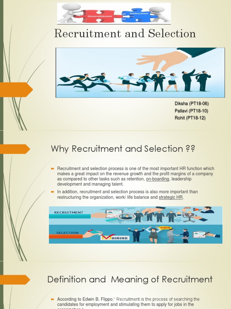 Recruitment & Selection Guide | PDF | Recruitment | Employment