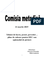 Comisie metodica