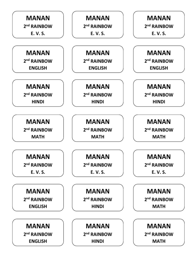 Manan Curriculum Overview | PDF