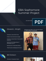 Eba Summer Project