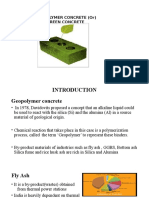 Geopolymer Concrete (Or) Green Concrete