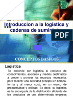 Introducción a la logística y cadena de suministro.