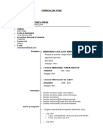 CV Ing Electrónica soltera dominio inglés avanzado Office experta mantenimientos