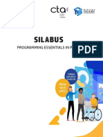 Silabus Programming Coding CTA