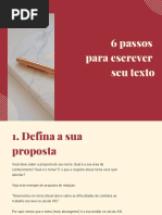 6 Passos Para Escrever Seu Texto
