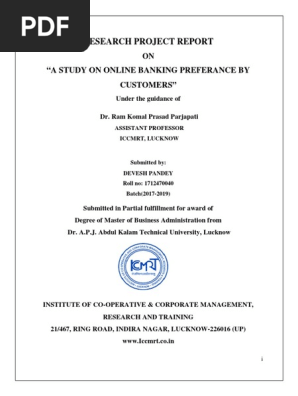 research report