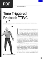 Time Triggered Protocol TTP C