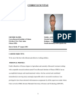 MR - Daniel Okyere's New CV