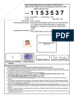 Take Two Printouts of This Admit Card and Bring Both at The Time of CET