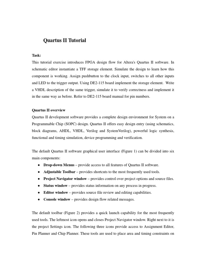 01 Tutorial Pdf Vhdl Icon Computing