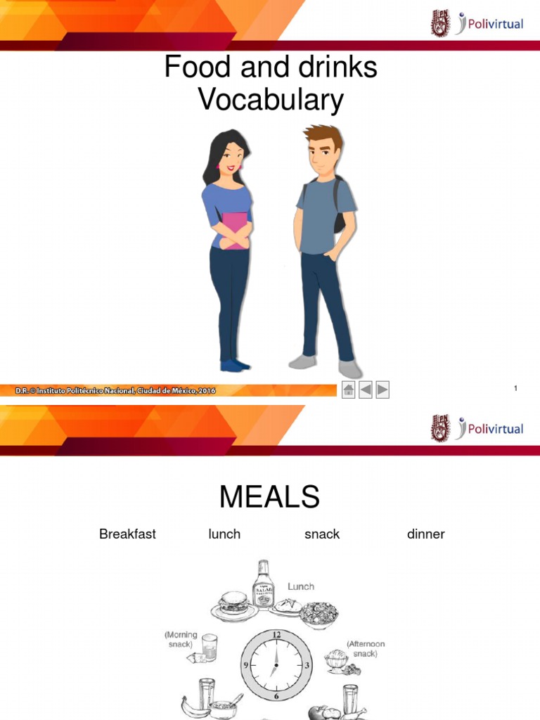 Food Drinks | PDF | Plural | Noun