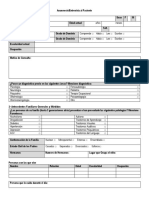 Formato de Anamnesis Fonoaudiologica