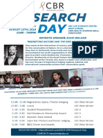 2019 Research Day Flyer