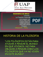 Expo de La Filososfia Presocratica