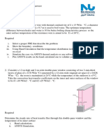 Nile University School of Engineering Mechanical Department Thermal Track Heat Transfer I MENG (309) Assignment II & III