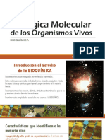 Clase No. 01 - La Lógica Molecular de La Vida