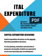 Chapter 15 Capital Expenditure Decisions - Ilagan, Tabigne, Torress